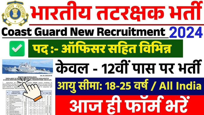 Indian Coast Guard Vacancy